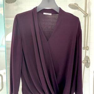 MM Lafleur Deneuve Top in Blackberry, size Medium
